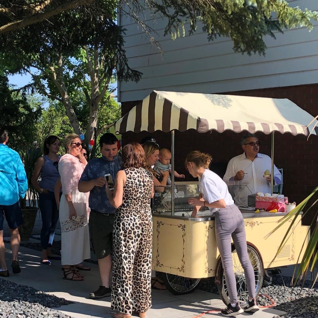 Vintage Gelato Cart