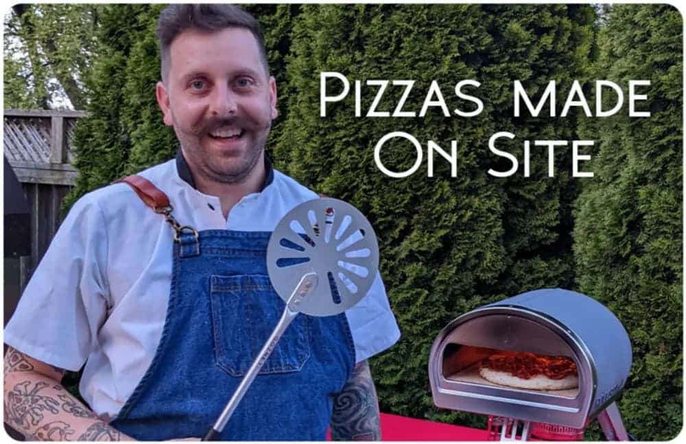 Artisan Pizza On Site
