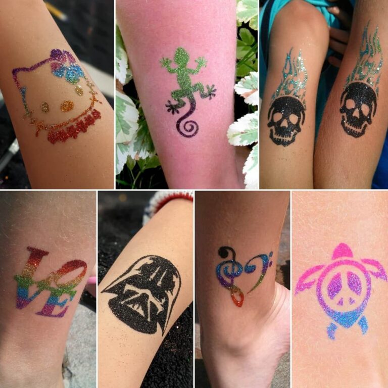 Face Painting and Glitter Tattoos